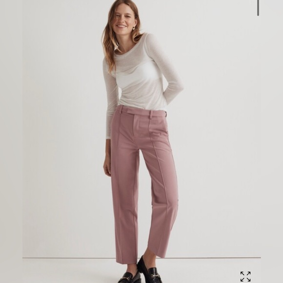 Madewell Fairbanks Pant in rose - Picture 1 of 8